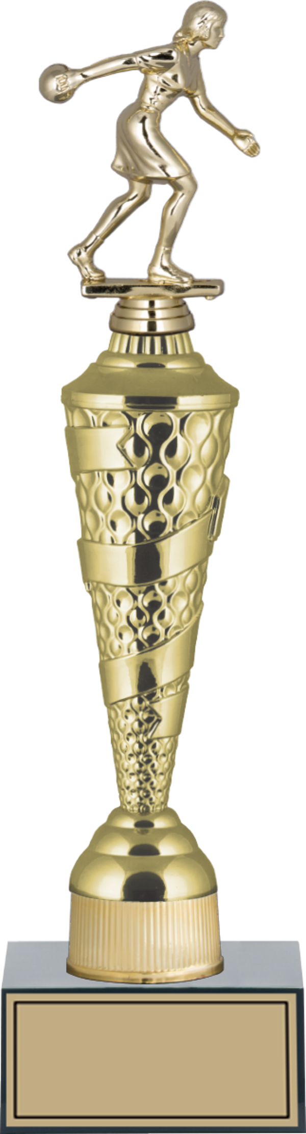 ODAK KUPA - Figürlü Kupalar - Bowling Kadın Figürlü Kupalar FG-027 C - 40 cm - Image 1