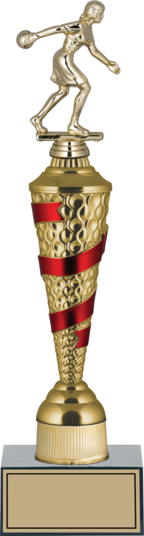 ODAK KUPA - Figürlü Kupalar - Bowling Kadın Figürlü Kupalar FG-028 C - 40 cm - Image 1