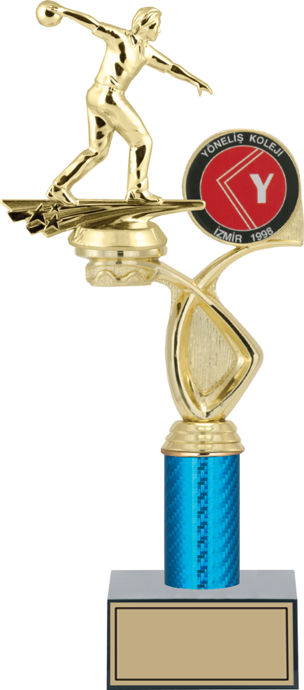 ODAK KUPA - Figürlü Kupalar - Bowling Erkek Figürlü Kupalar FG-017 C - 35 cm - Image 1