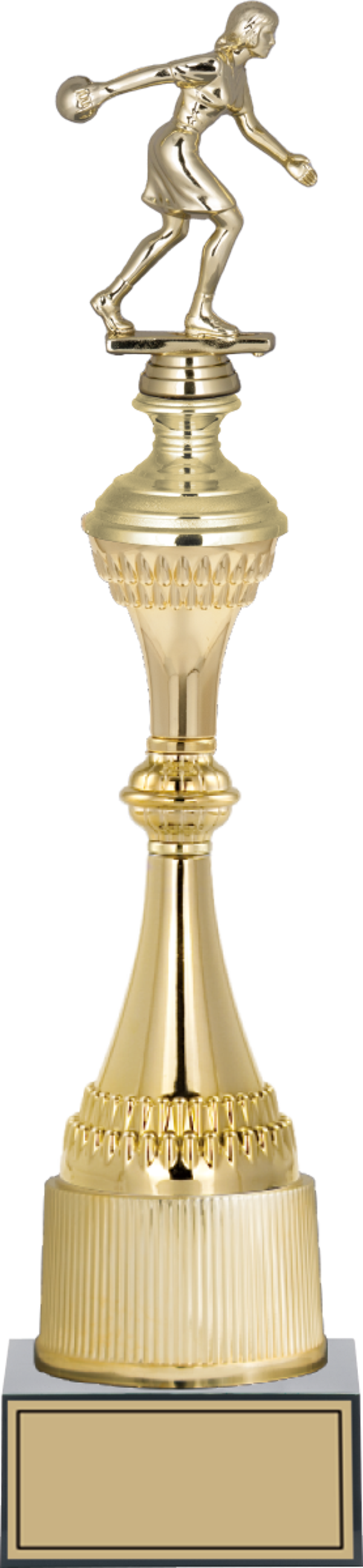 ODAK KUPA - Figürlü Kupalar - Bowling Kadın Figürlü Kupalar FG-031 A - 45 cm - Image 1