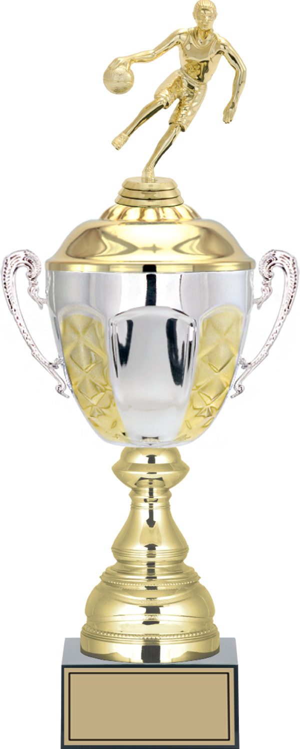 ODAK KUPA - Figürlü Kupalar - Basketbol Kadın Figürlü Kupalar FG-087 B - 44 cm - Image 1