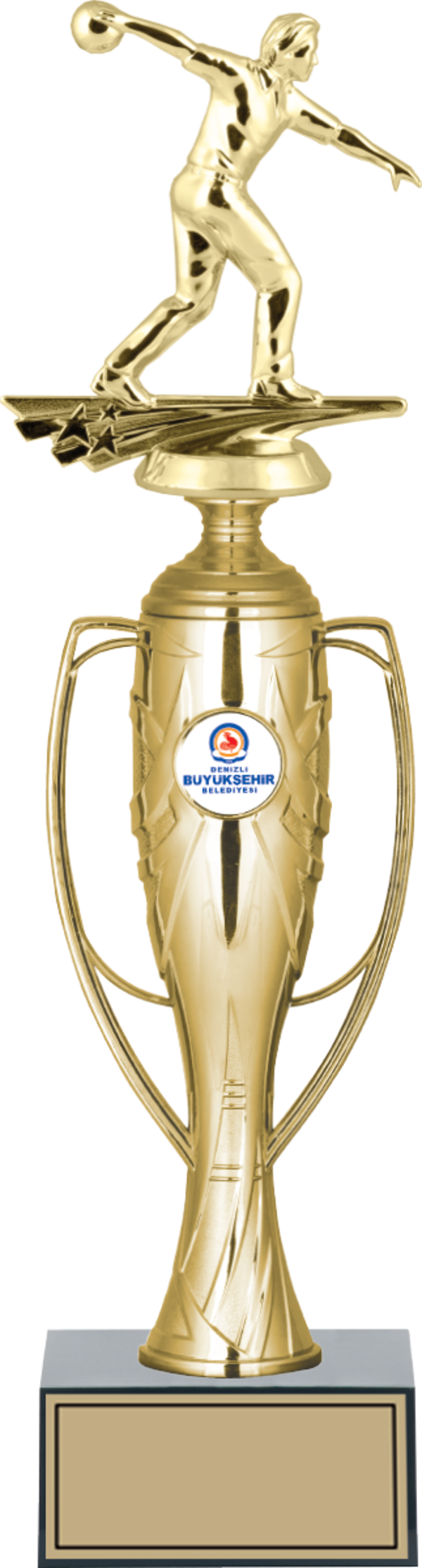 ODAK KUPA - Figürlü Kupalar - Bowling Erkek Figürlü Kupalar FG-025 A - 38 cm - Image 1