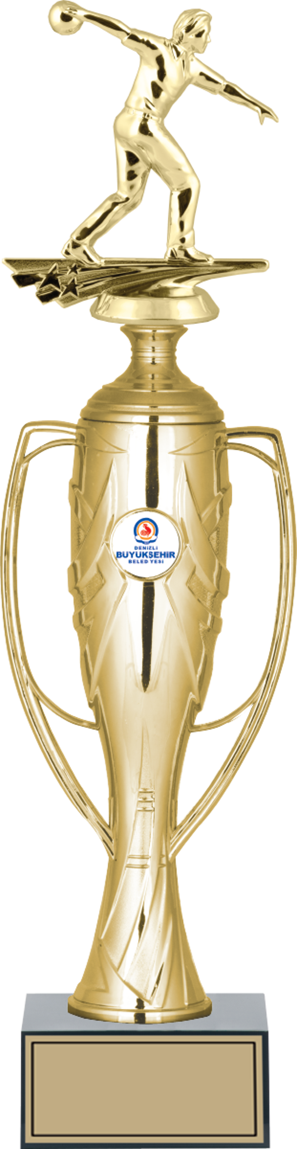 ODAK KUPA - Figürlü Kupalar - Bowling Erkek Figürlü Kupalar FG-026 A - 44 cm - Image 1