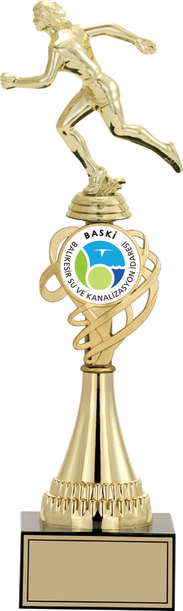 ODAK KUPA - Figürlü Kupalar - Atletizm Kadın Figürlü Kupalar FG-034 A - 39 cm - Image 1