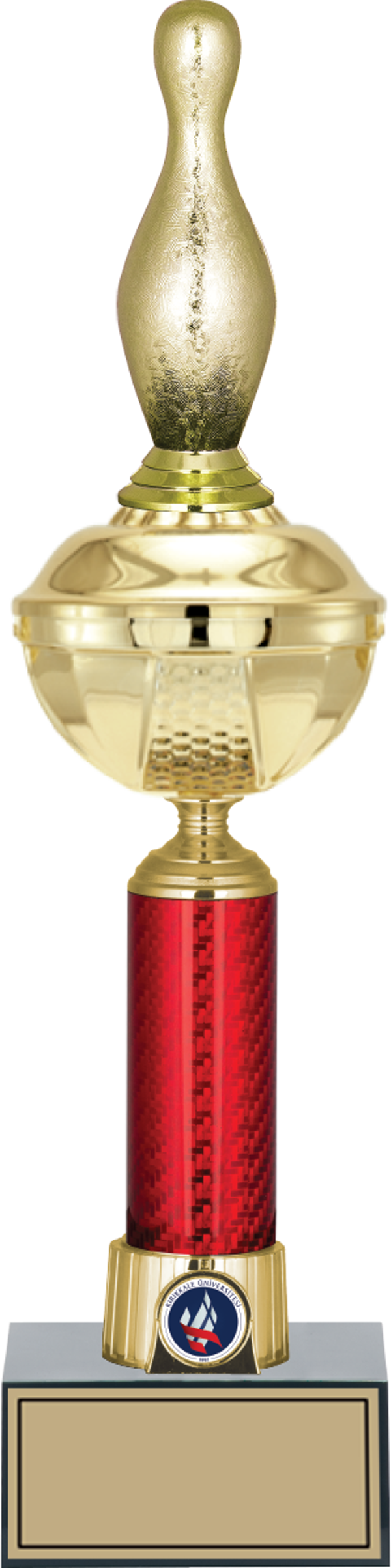 ODAK KUPA - Figürlü Kupalar - Bowling / Pin Figürlü Kupalar FG-053 B - 43 cm - Image 1