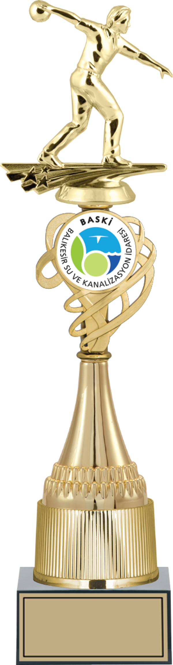 ODAK KUPA - Figürlü Kupalar - Bowling Erkek Figürlü Kupalar FG-033 A - 43 cm - Image 1
