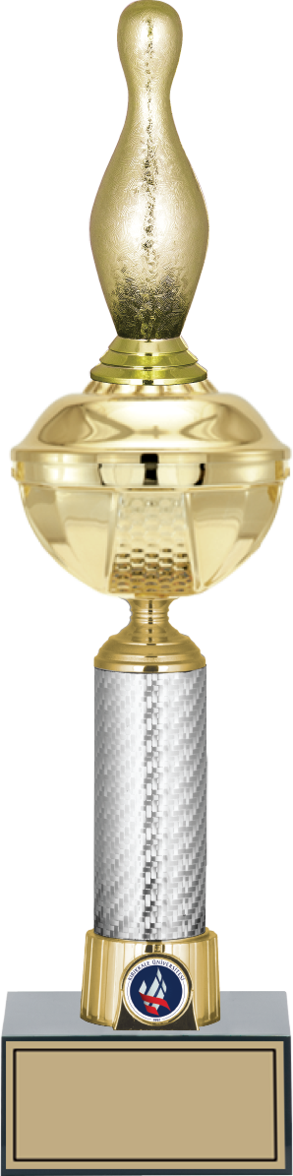 ODAK KUPA - Figürlü Kupalar - Bowling / Pin Figürlü Kupalar FG-057 B - 43 cm - Image 1