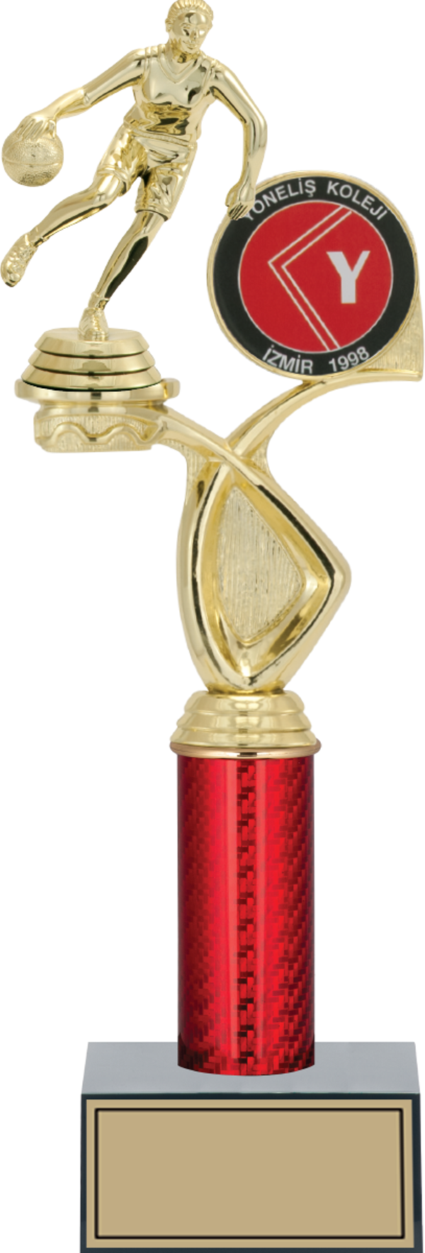 ODAK KUPA - Figürlü Kupalar - Basketbol Erkek Figürlü Kupalar FG-016 B - 36 cm - Image 1