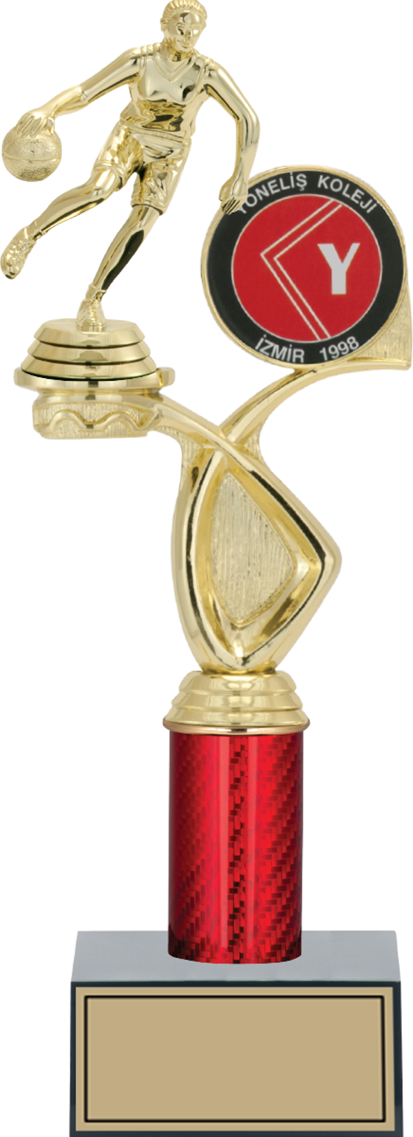 ODAK KUPA - Figürlü Kupalar - Basketbol Erkek Figürlü Kupalar FG-016 C - 34 cm - Image 1
