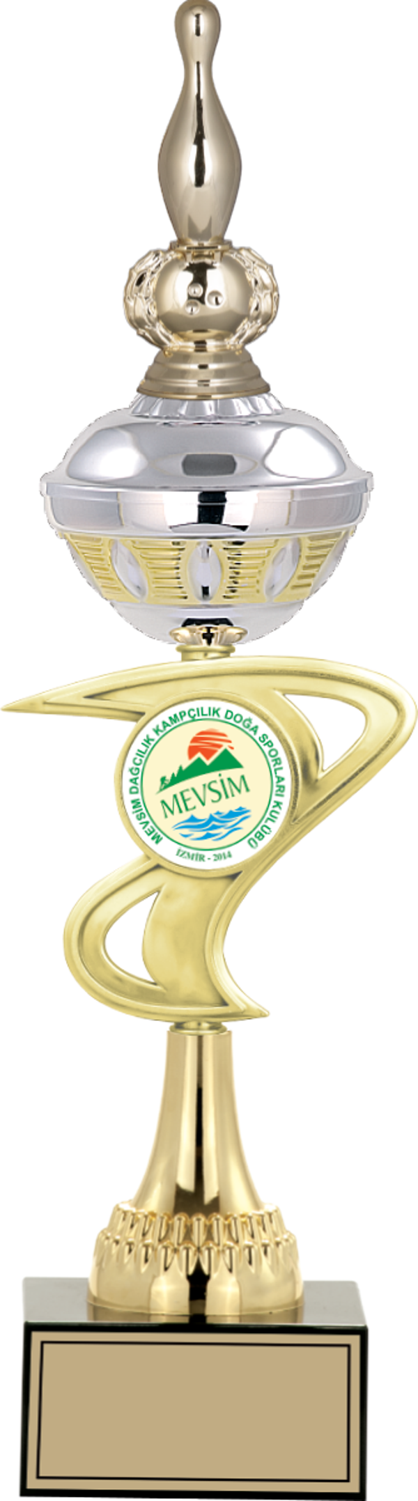 ODAK KUPA - Figürlü Kupalar - Bowling / Labut Figürlü Kupalar FG-065 B - 44 cm - Image 1