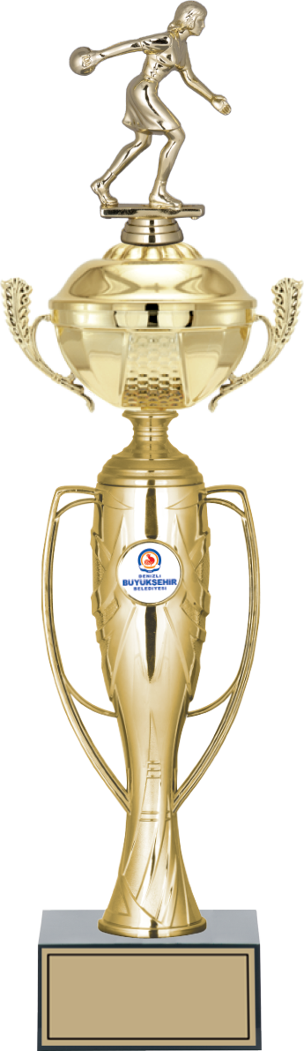 ODAK KUPA - Figürlü Kupalar - Bowling Kadın Figürlü Kupalar FG-072 C - 47 cm - Image 1