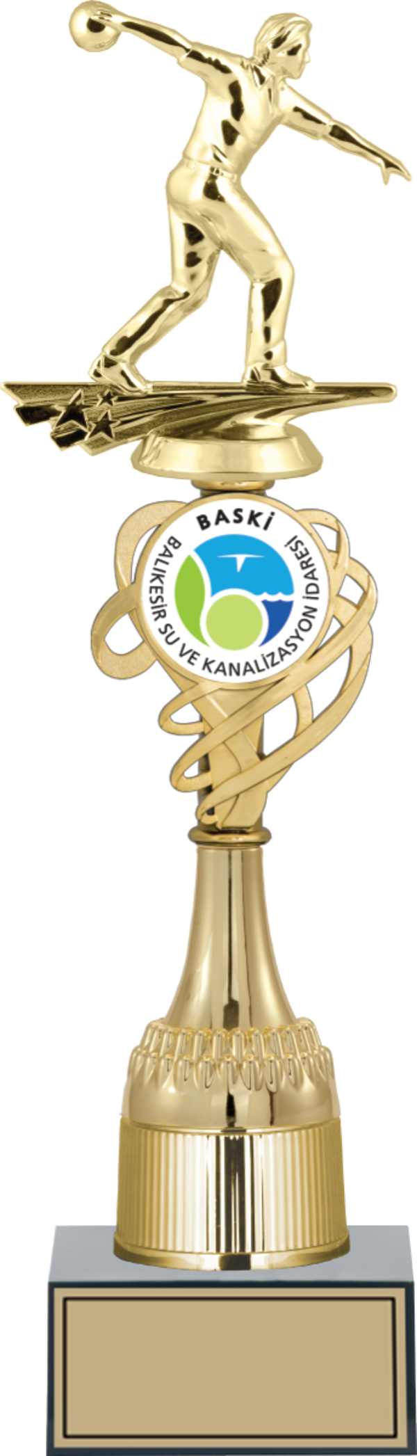 ODAK KUPA - Figürlü Kupalar - Bowling Erkek Figürlü Kupalar FG-033 B - 40 cm - Image 1