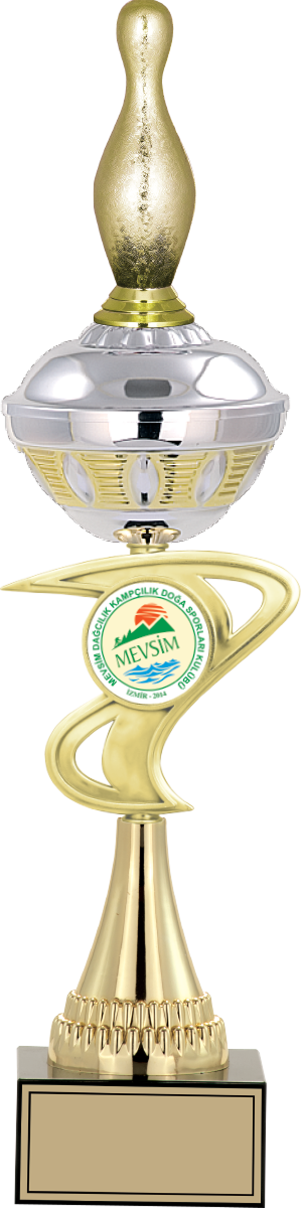 ODAK KUPA - Figürlü Kupalar - Bowling / Pin Figürlü Kupalar FG-065 A - 50 cm - Image 1