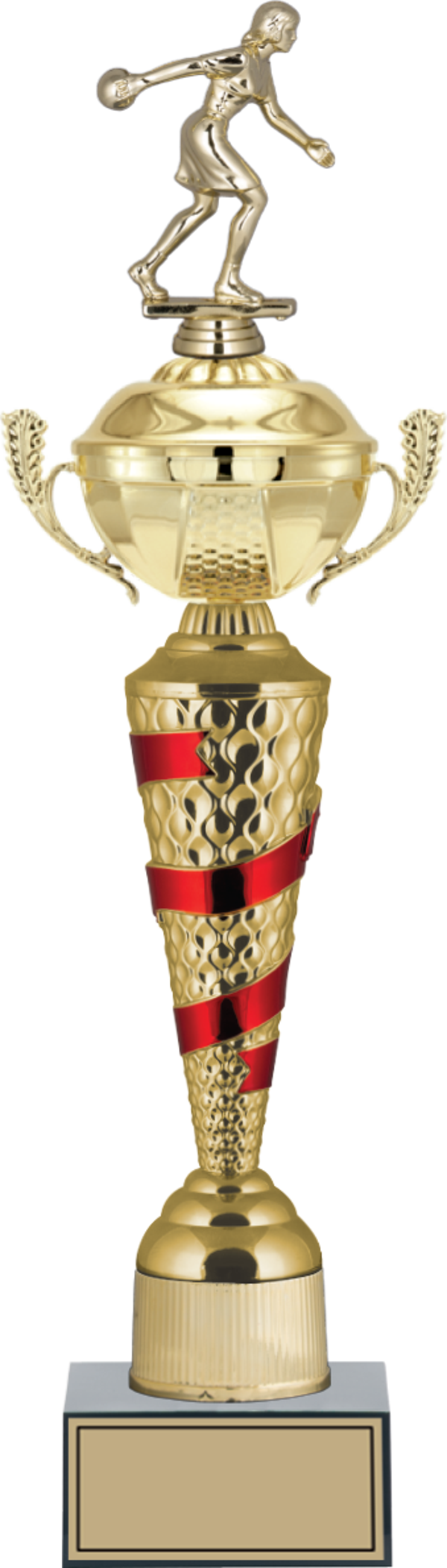 ODAK KUPA - Figürlü Kupalar - Bowling Kadın Figürlü Kupalar FG-078 B - 52 cm - Image 1