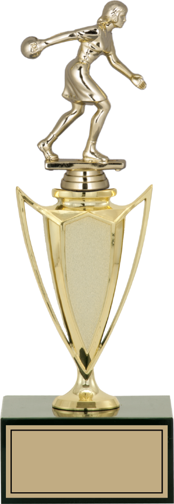 ODAK KUPA - Figürlü Kupalar - Bowling Kadın Figürlü Kupalar FG-039 C - 29 cm - Image 1