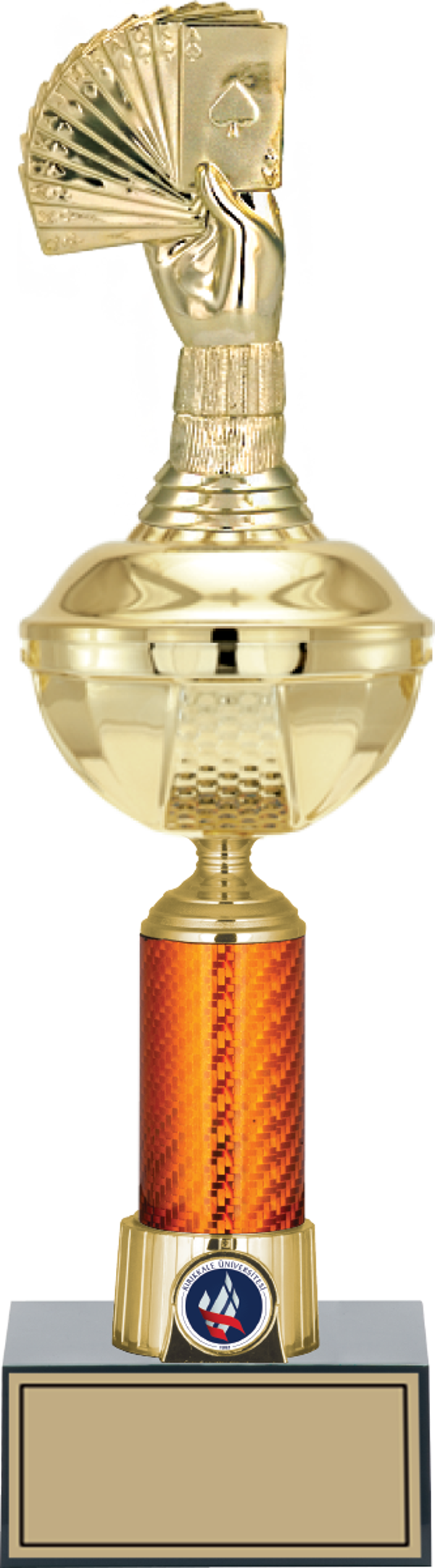 ODAK KUPA - Figürlü Kupalar - Briç Figürlü Kupalar FG-055 C - 40 cm - Image 1