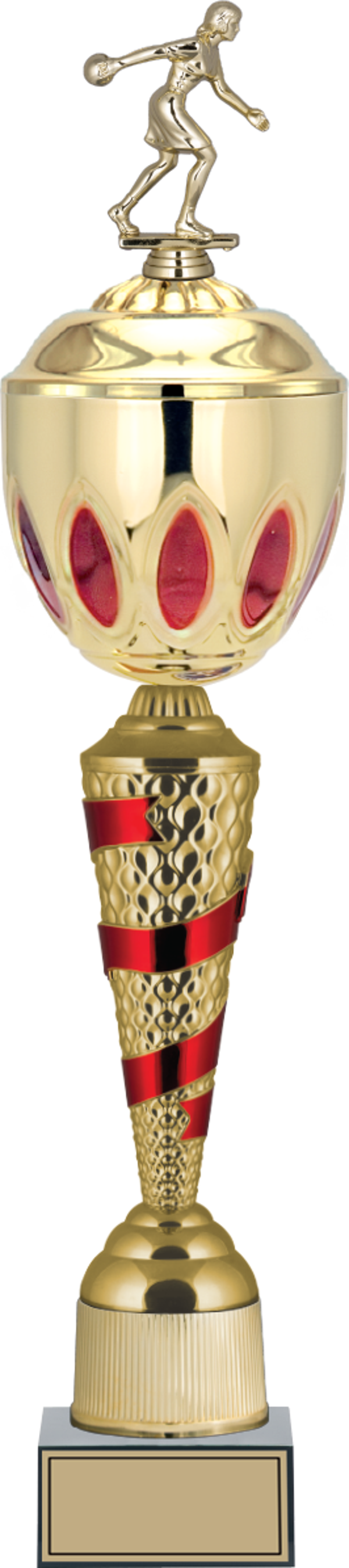 ODAK KUPA - Figürlü Kupalar - Bowling Kadın Figürlü Kupalar FG-086 A - 64 cm - Image 1