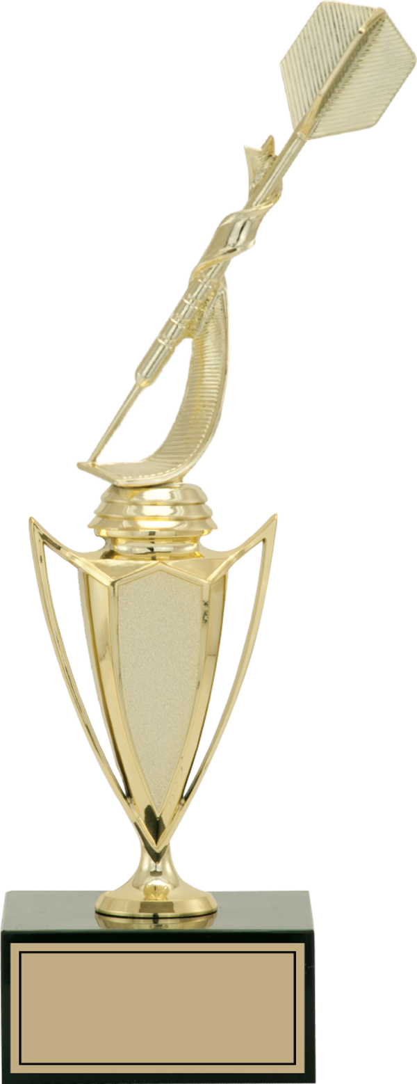 ODAK KUPA - Figürlü Kupalar - Dart Figürlü Kupalar FG-039 C - 33 cm - Image 1
