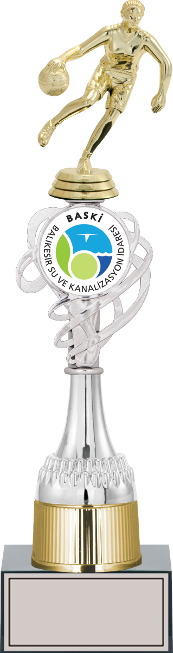 ODAK KUPA - Figürlü Kupalar - Basketbol Erkek Figürlü Kupalar FG-036 B - 39 cm - Image 1