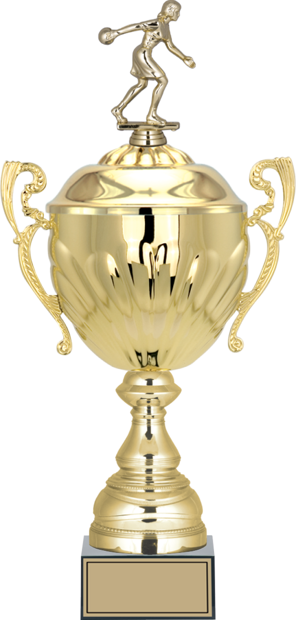 ODAK KUPA - Figürlü Kupalar - Bowling Kadın Figürlü Kupalar FG-089 A - 51 cm - Image 1