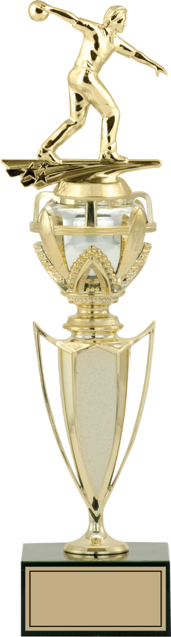 ODAK KUPA - Figürlü Kupalar - Bowling Erkek Figürlü Kupalar FG-044 B - 41 cm - Image 1