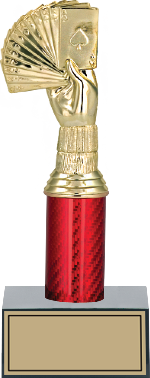 ODAK KUPA - Figürlü Kupalar - Briç Figürlü Kupalar FG-004 B - 24 cm - Image 1