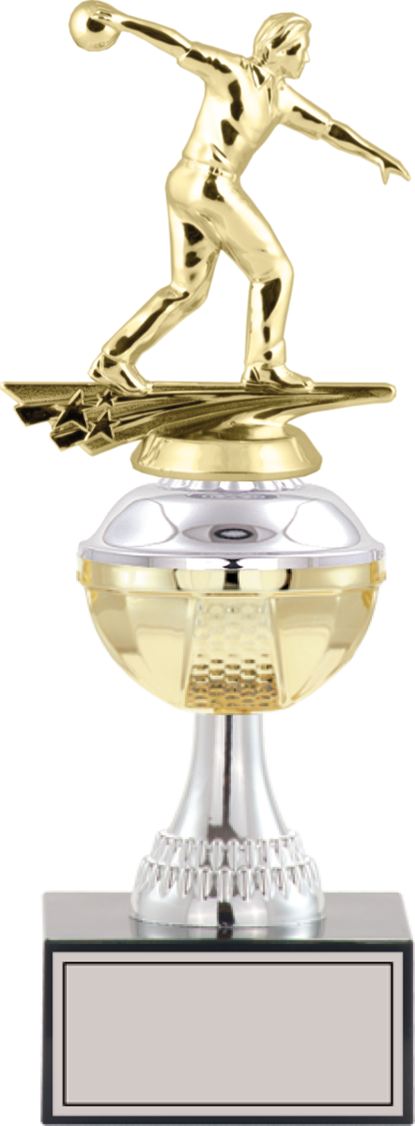 ODAK KUPA - Figürlü Kupalar - Bowling Erkek Figürlü Kupalar FG-045 C - 31 cm - Image 1