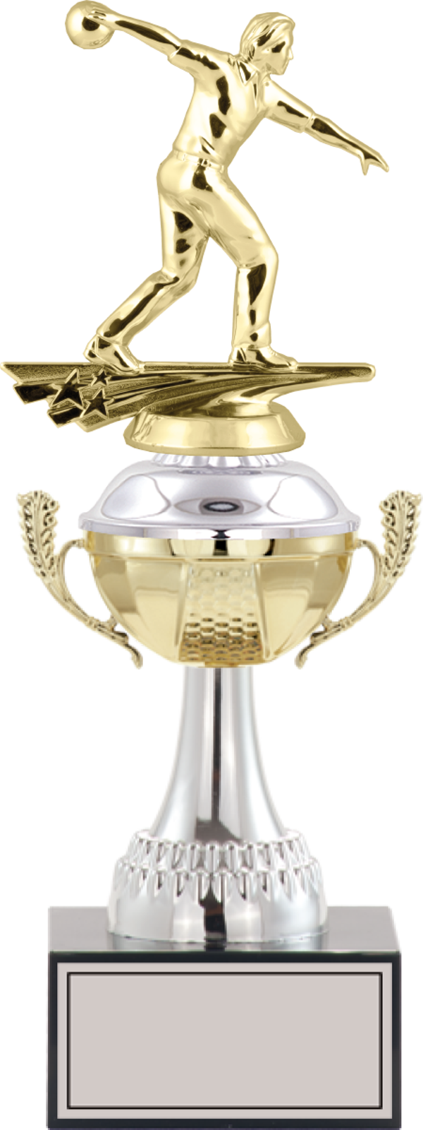 ODAK KUPA - Figürlü Kupalar - Bowling Erkek Figürlü Kupalar FG-046 B - 33 cm - Image 1