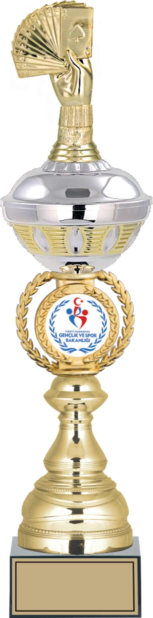 ODAK KUPA - Figürlü Kupalar - Briç Figürlü Kupalar FG-066 A - 48 cm - Image 1