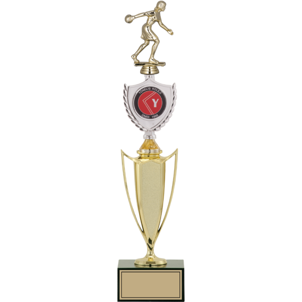 ODAK KUPA - Figürlü Kupalar - Bowling Kadın Figürlü Kupalar FG-042 A - 46 cm - Image 1
