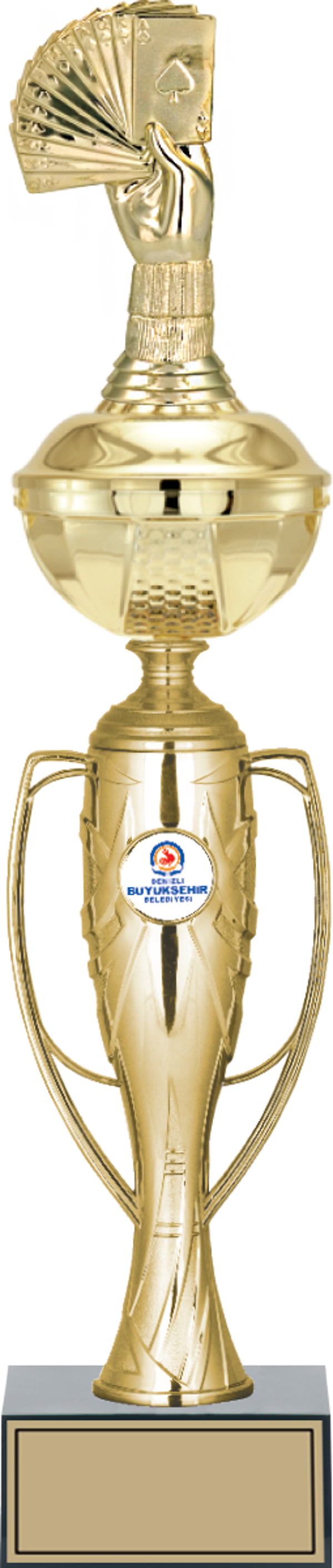 ODAK KUPA - Figürlü Kupalar - Briç Figürlü Kupalar FG-071 C - 47 cm - Image 1