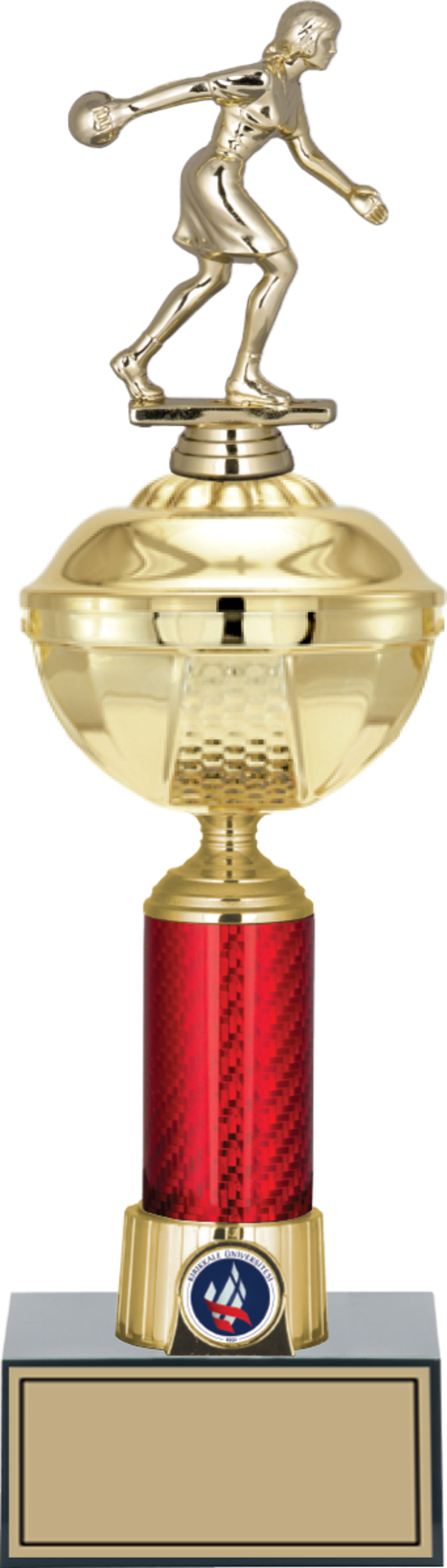 ODAK KUPA - Figürlü Kupalar - Bowling Kadın Figürlü Kupalar FG-053 C - 40 cm - Image 1