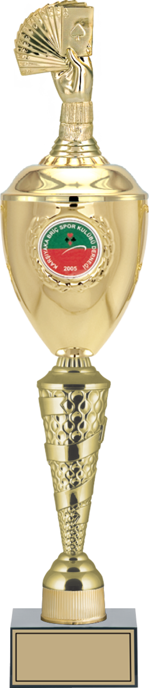 ODAK KUPA - Figürlü Kupalar - Briç Figürlü Kupalar FG-083 C - 58 cm - Image 1