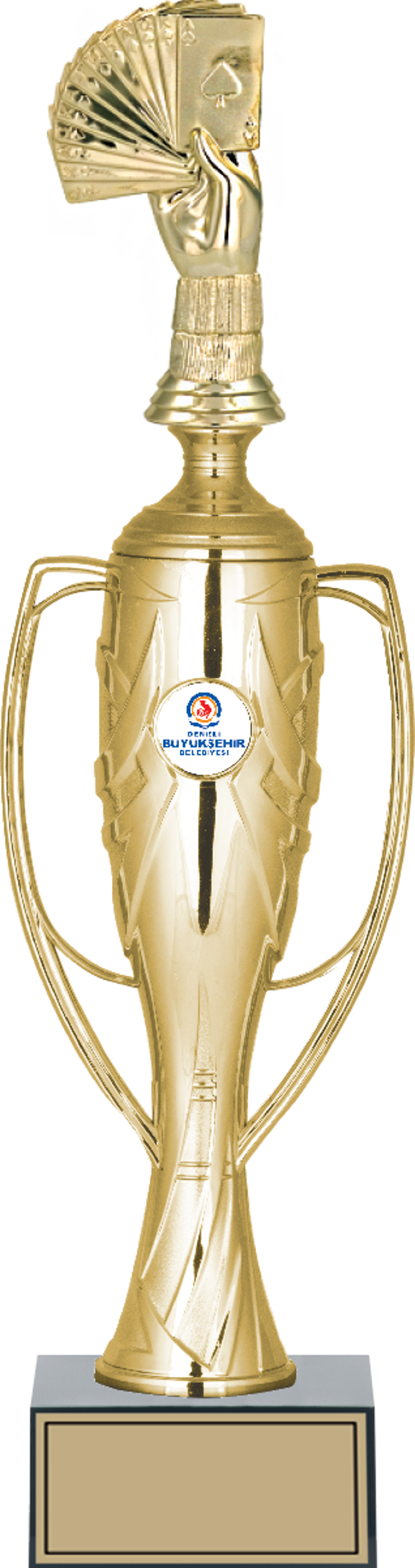 ODAK KUPA - Figürlü Kupalar - Briç Figürlü Kupalar FG-026 A - 43 cm - Image 1