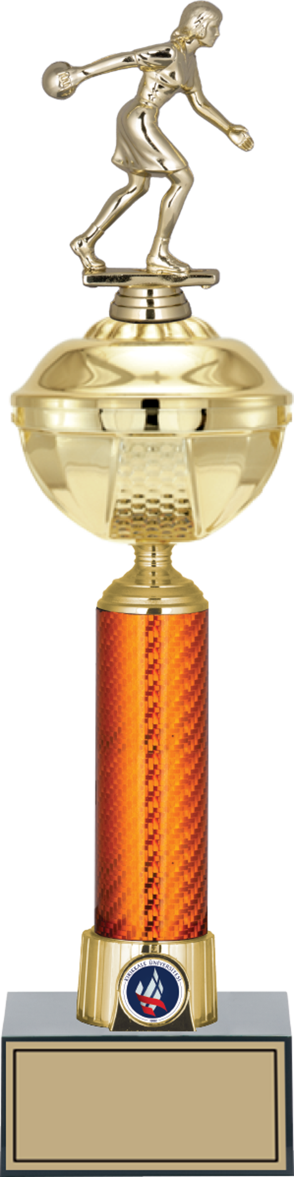 ODAK KUPA - Figürlü Kupalar - Bowling Kadın Figürlü Kupalar FG-055 A - 45 cm - Image 1