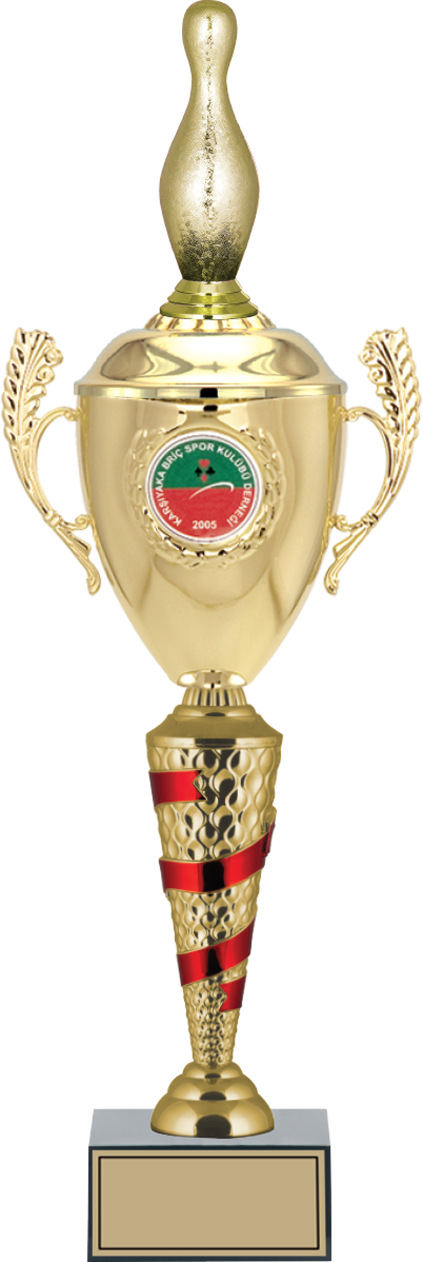 ODAK KUPA - Figürlü Kupalar - Bowling / Pin Figürlü Kupalar FG-082 C - 56 cm - Image 1