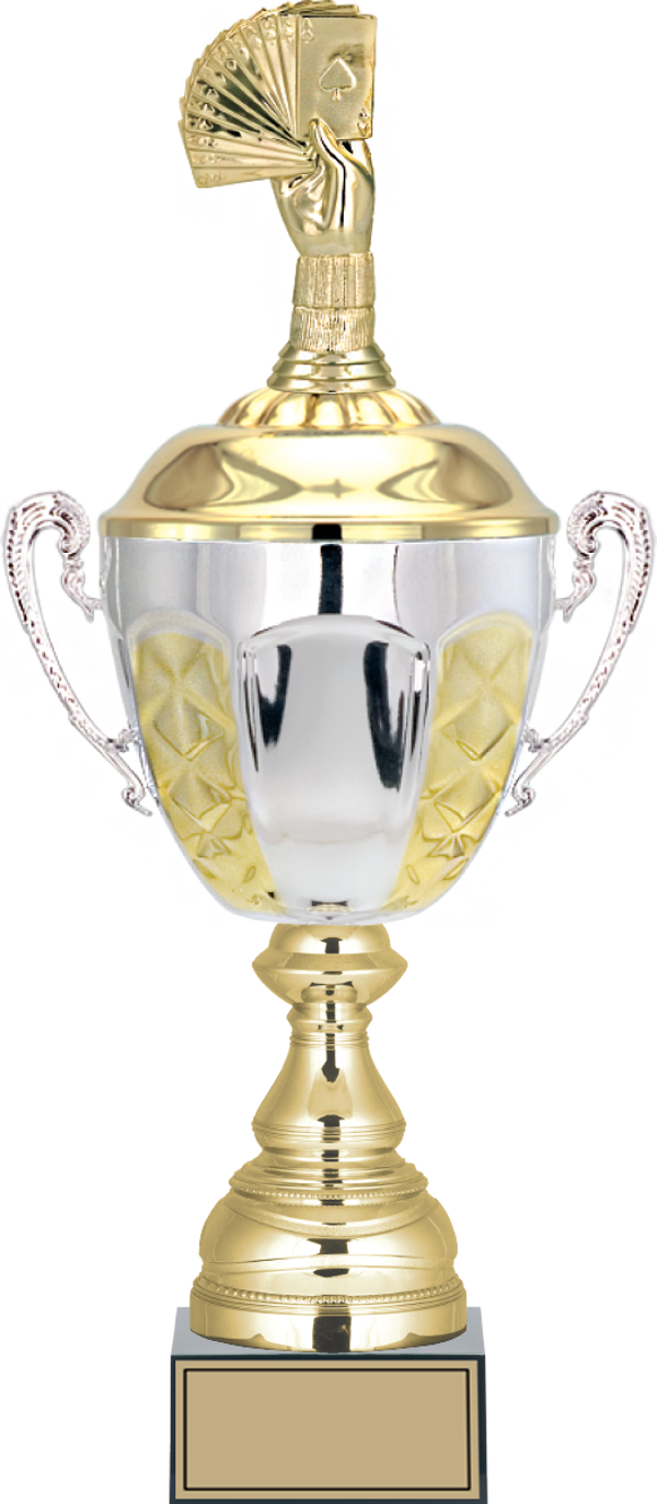 ODAK KUPA - Figürlü Kupalar - Briç Figürlü Kupalar FG-087 A - 48 cm - Image 1