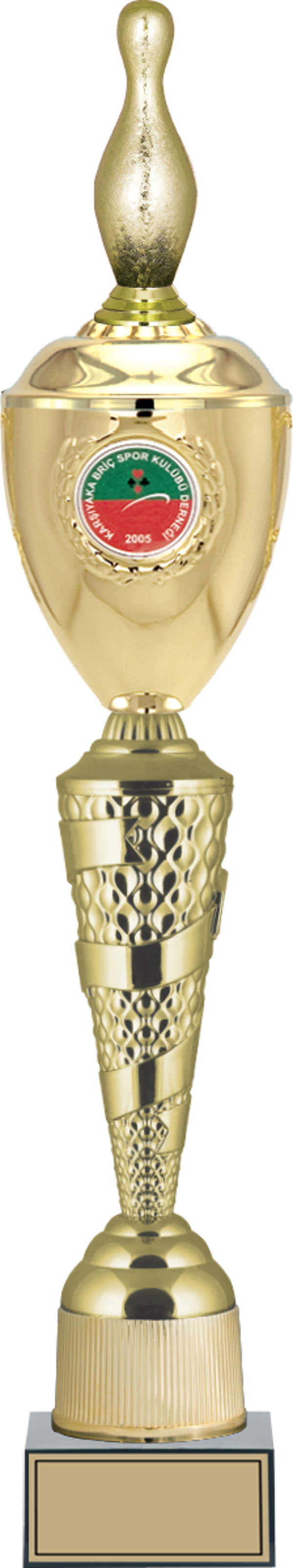 ODAK KUPA - Figürlü Kupalar - Bowling / Pin Figürlü Kupalar FG-083 A - 66 cm - Image 1