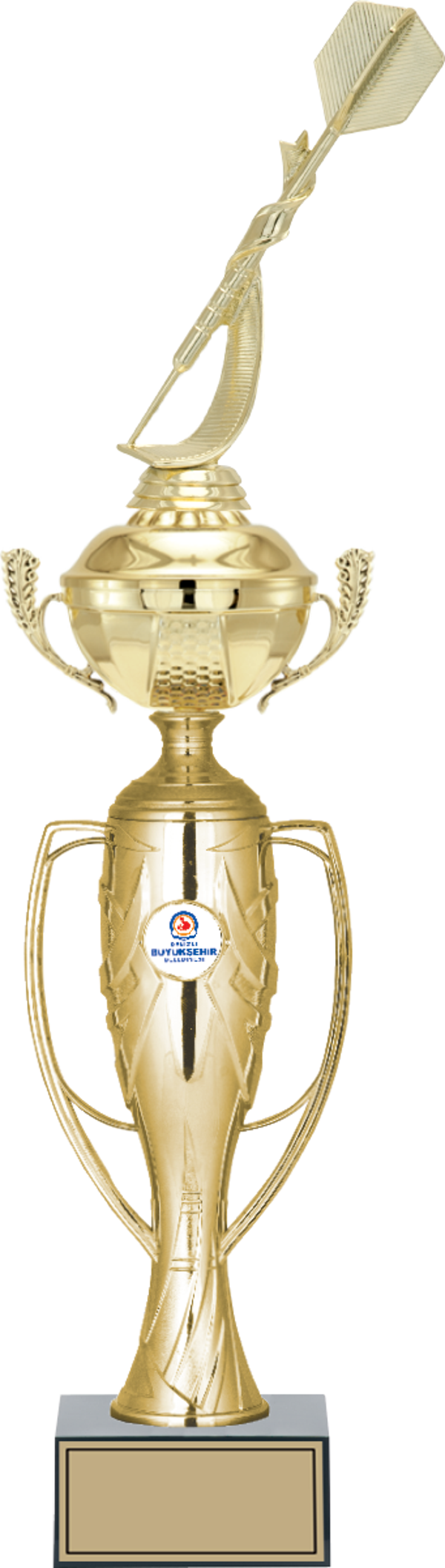 ODAK KUPA - Figürlü Kupalar - Dart Figürlü Kupalar FG-072 B - 53 cm - Image 1