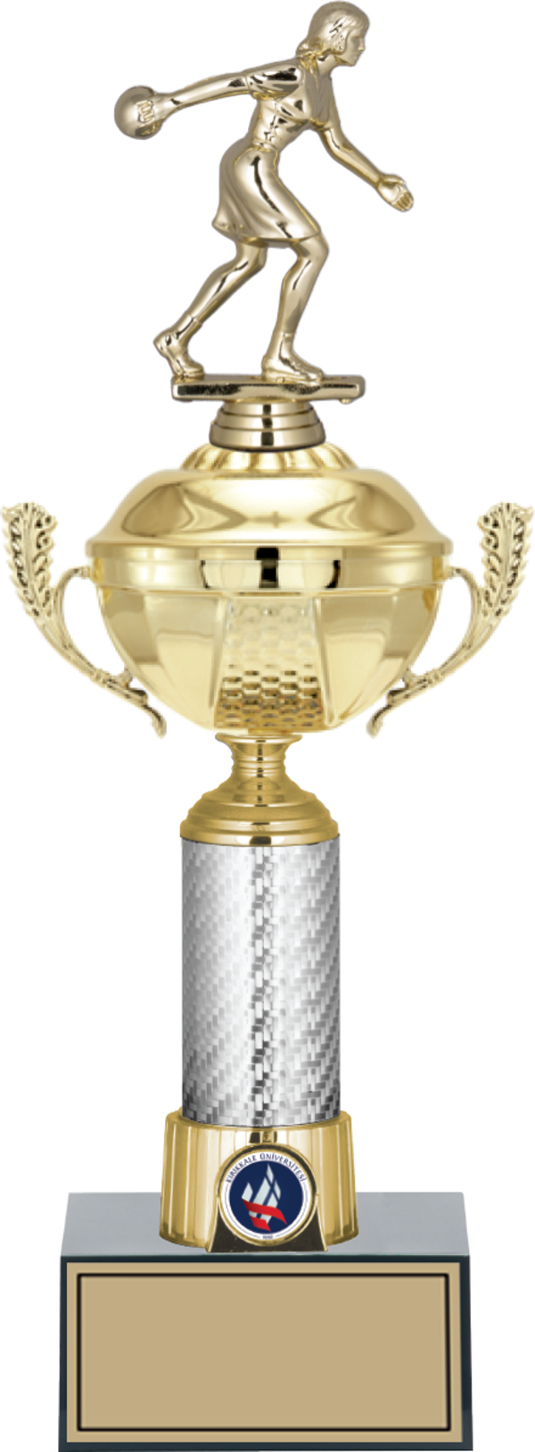 ODAK KUPA - Figürlü Kupalar - Bowling Kadın Figürlü Kupalar FG-058 C - 40 cm - Image 1