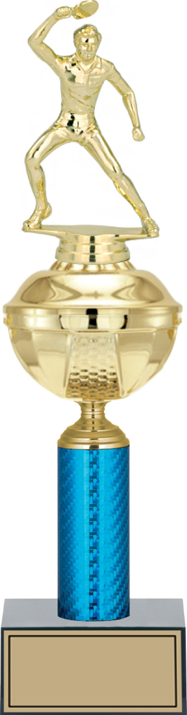 ODAK KUPA - Figürlü Kupalar - Masa Tenisi Erkek Figürlü Kupalar FG-051 B - 38 cm - Image 1
