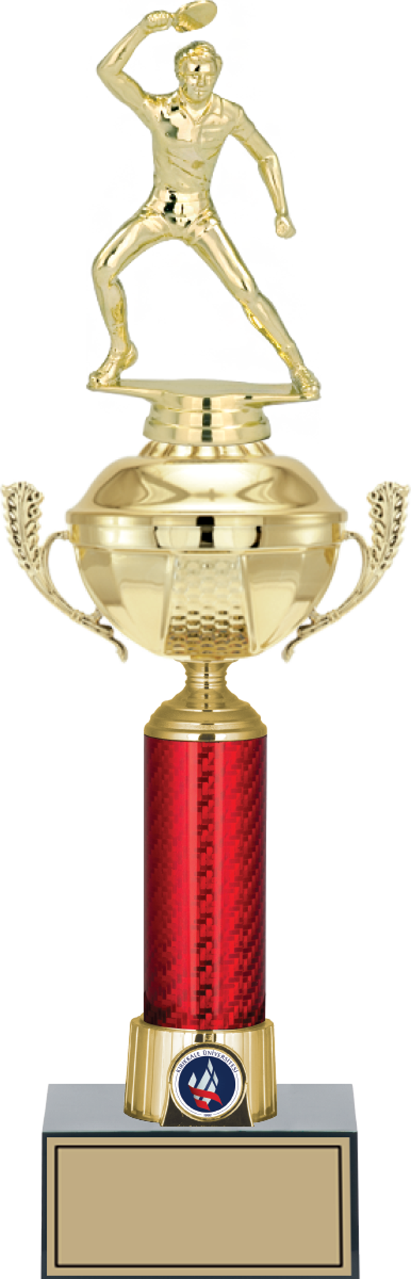 ODAK KUPA - Figürlü Kupalar - Masa Tenisi Erkek Figürlü Kupalar FG-054 B - 42 cm - Image 1