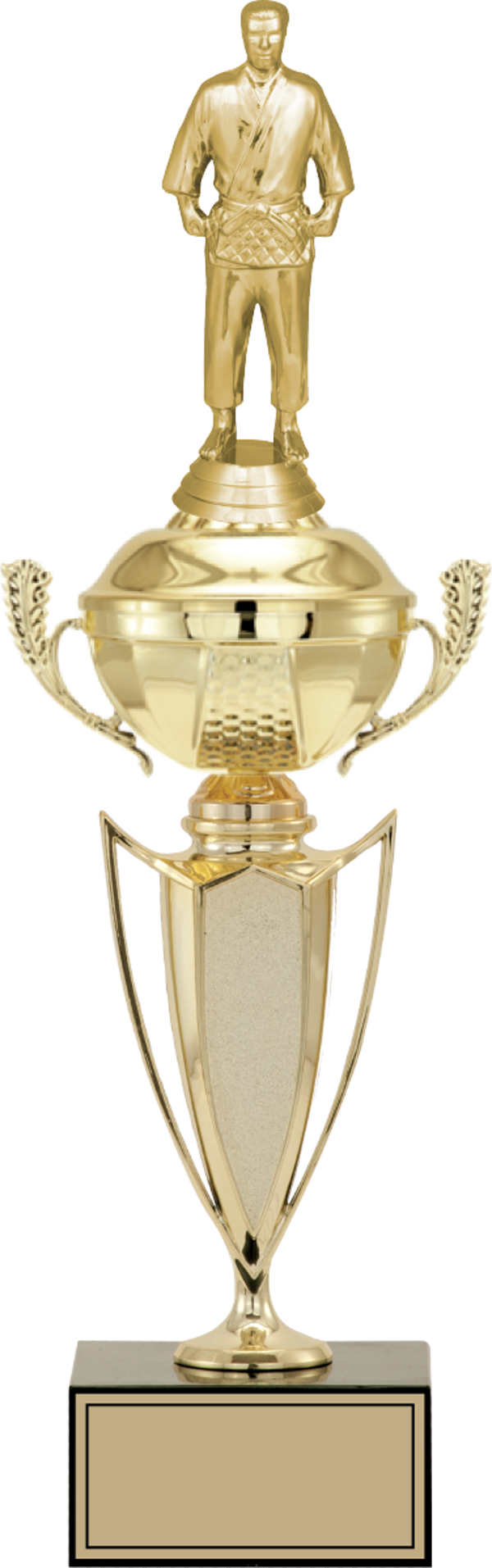 ODAK KUPA - Figürlü Kupalar - Judo / Karate Figürlü Kupalar FG-068 B - 44 cm - Image 1
