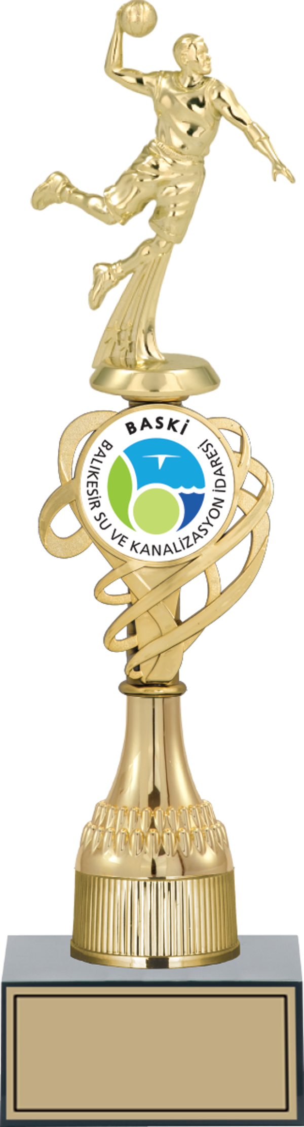 ODAK KUPA - Figürlü Kupalar - Hentbol Figürlü Kupalar FG-033 C - 38 cm - Image 1