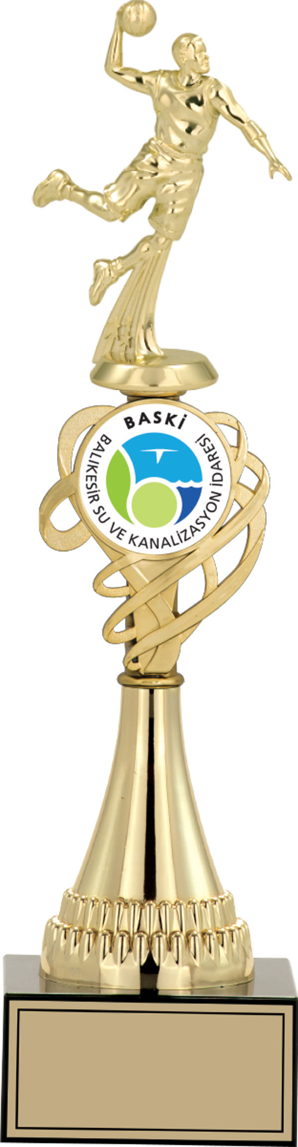 ODAK KUPA - Figürlü Kupalar - Hentbol Figürlü Kupalar FG-034 A - 39 cm - Image 1