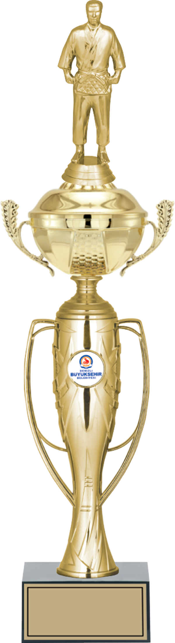 ODAK KUPA - Figürlü Kupalar - Judo / Karate Figürlü Kupalar FG-072 C - 49 cm - Image 1
