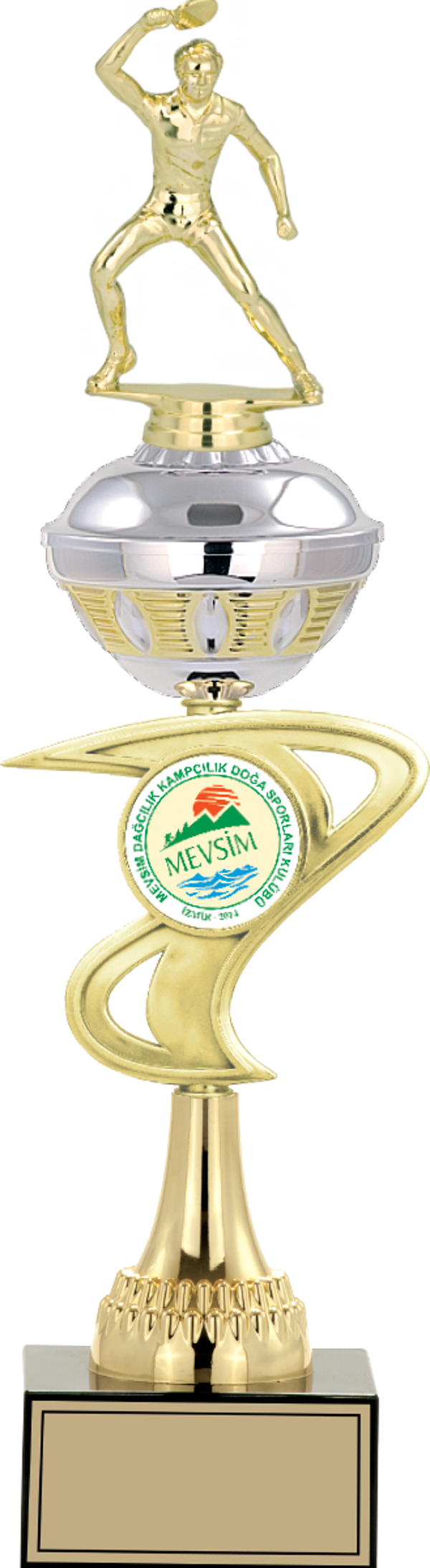 ODAK KUPA - Figürlü Kupalar - Masa Tenisi Erkek Figürlü Kupalar FG-065 B - 45 cm - Image 1
