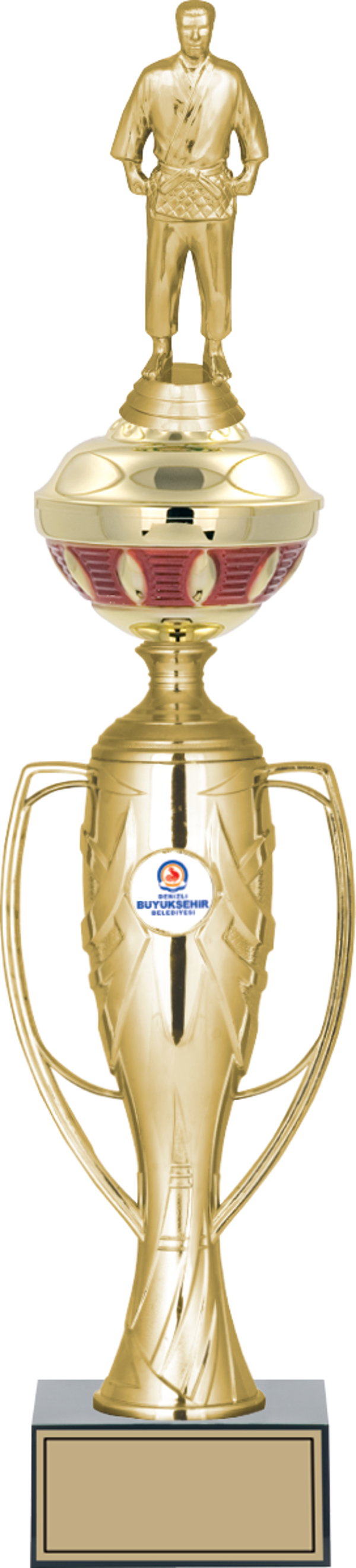 ODAK KUPA - Figürlü Kupalar - Judo / Karate Figürlü Kupalar FG-073 B - 51 cm - Image 1
