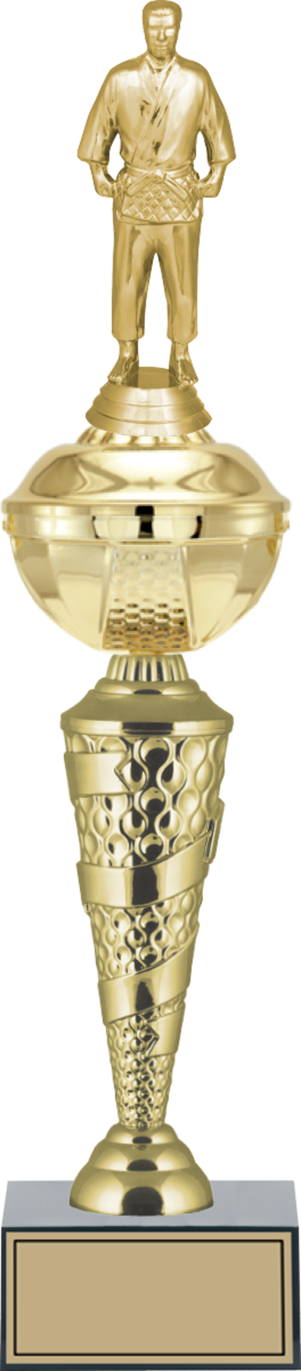 ODAK KUPA - Figürlü Kupalar - Judo / Karate Figürlü Kupalar FG-075 C - 47 cm - Image 1