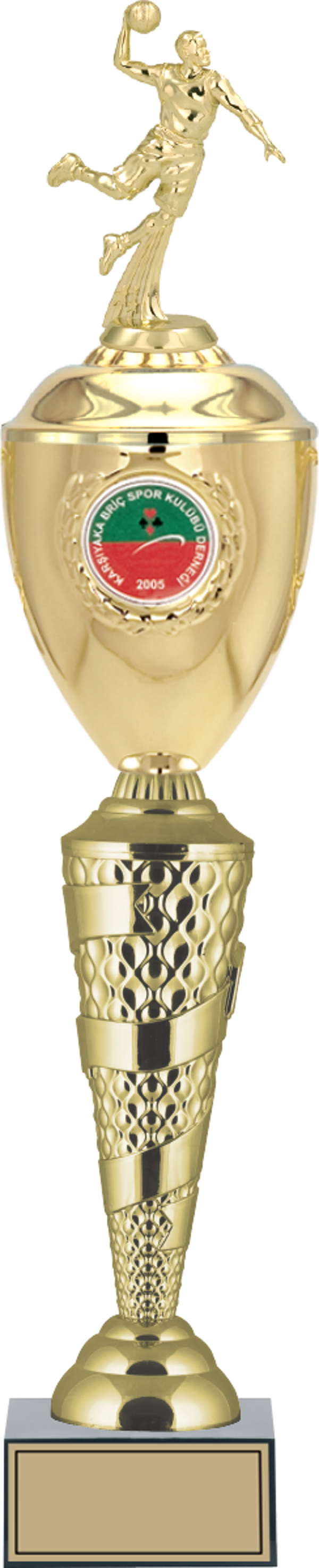 ODAK KUPA - Figürlü Kupalar - Hentbol Figürlü Kupalar FG-081 A - 62 cm - Image 1